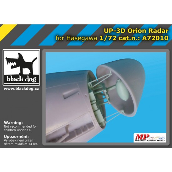 1/72 UP-3D Orion Radar for Hasegawa kits