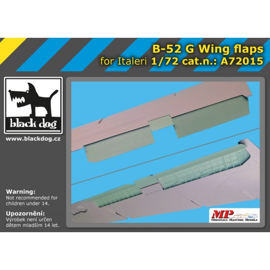 1/72 Boeing B-52G Wing Flaps for Italeri kits