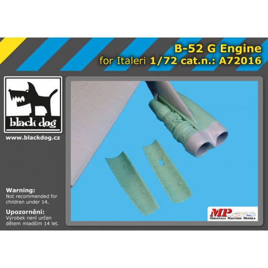 1/72 Boeing B-52G Engine for Italeri kits