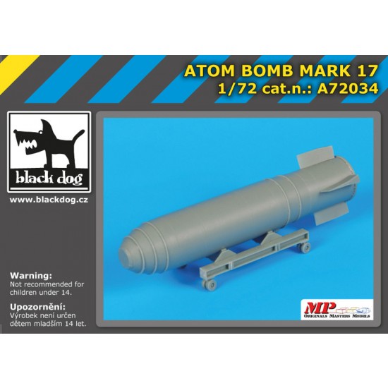 1/72 Nuclear Bomb Mark 17 Nuclear Weapon