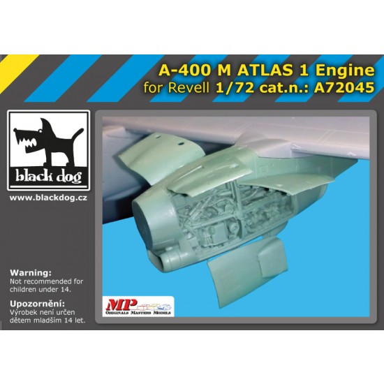 1/72 Airbus A-400 M Atlas 1 Engine for Revell kits