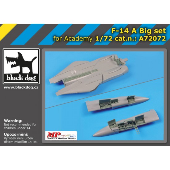 1/72 Grumman F-14 A Tomcat Super Detail Set for Academy kits