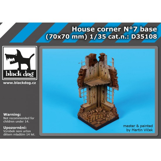 1/35 House Corner No. 7 Base (70 x 70mm)