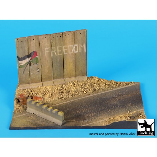 1/72 Israeli Street Base (Base Size: 150mm x 90mm)