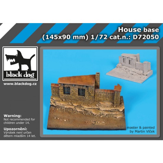 1/72 House Base (145mm x 90mm)