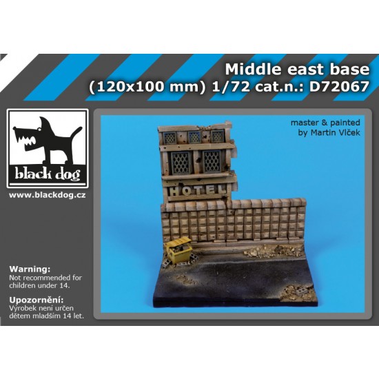 1/72 Middle East Base (120mm x 100mm)