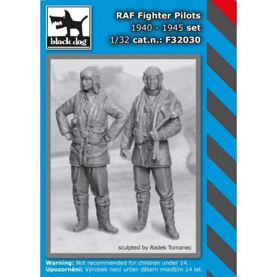 1/32 RAF Fighter Pilots 1940-1945 Set (2 figures)