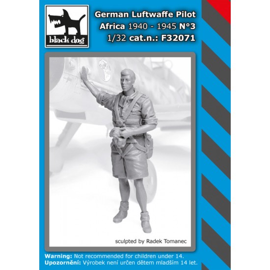 1/32 German Luftwaffe Pilot Africa Vol. 3