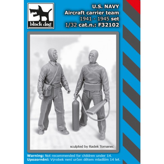 1/32 US Navy Aircraftcarrier Team 1941-45 (2 figures)