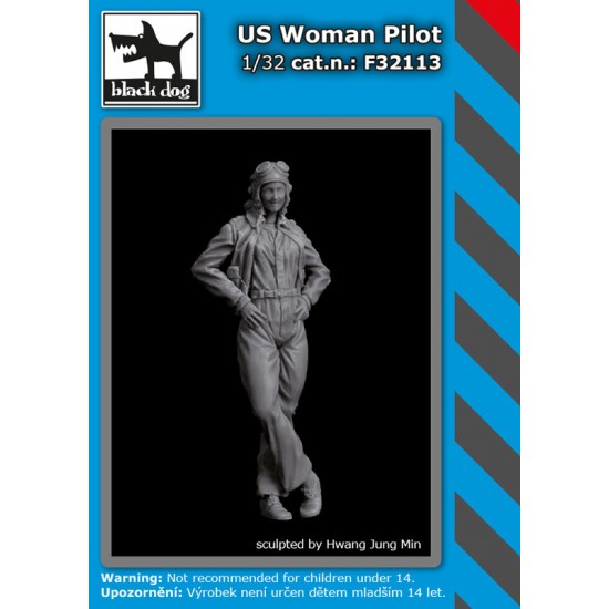 1/32 US Woman Pilot