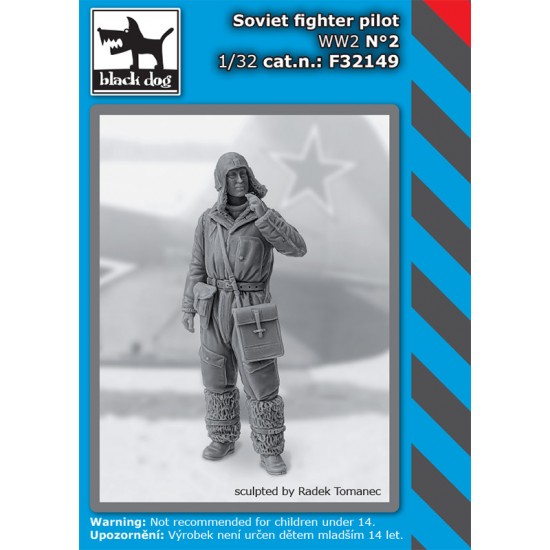 1/32 WWII Soviet Fighter Pilot Vol.2