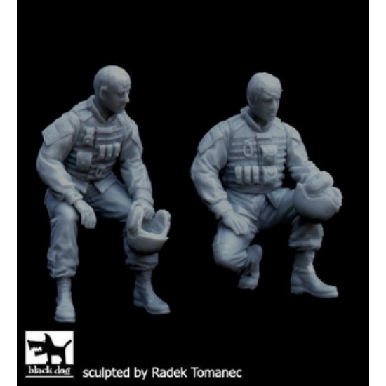 1/35 US Modern Tank Crew Set No.2 (2 figures)