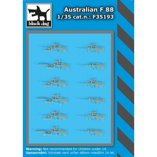 1/35 Australian F88 Austeyr Assault Rifles Set