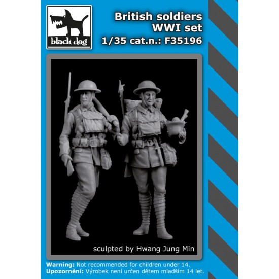 1/35 WWI British Soldiers Set (2 figures)