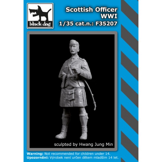 1/35 WWI Scottish Officer