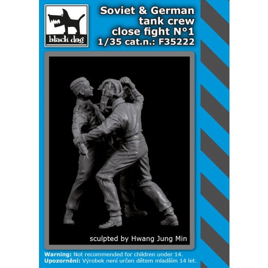1/35 Soviet & German  Tank Crew Close Fight Vol.1 (2 figures)