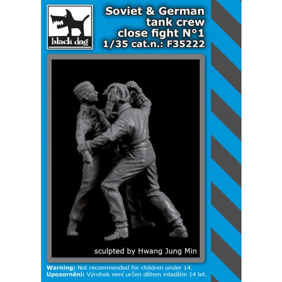 1/35 Soviet & German  Tank Crew Close Fight Vol.1 (2 figures)