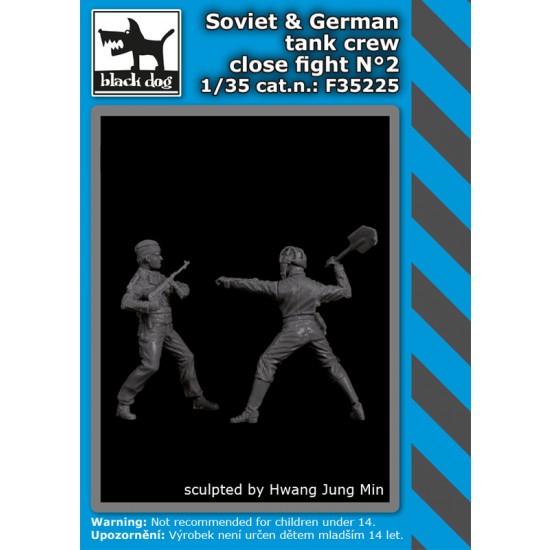 1/35 Soviet & German Tank Crew Close Fight Vol.2 (2 figures)