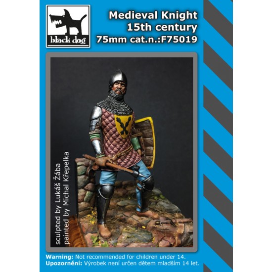 75mm Medieval Knight 15th Century