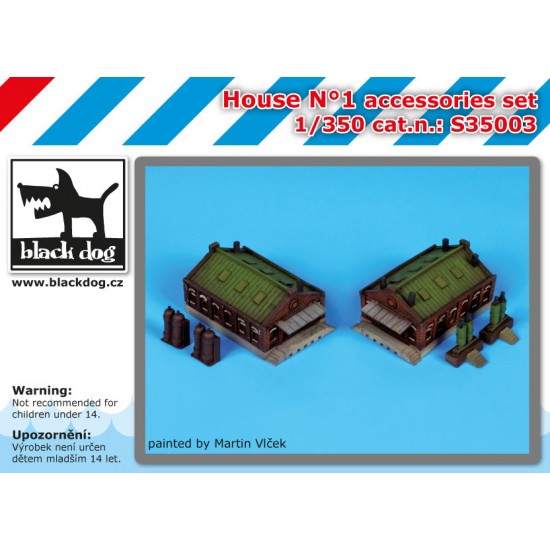 1/350 House N0.1 Accessories/Diorama set