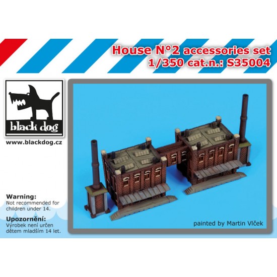 1/350 House N0.2 Accessories/Diorama set