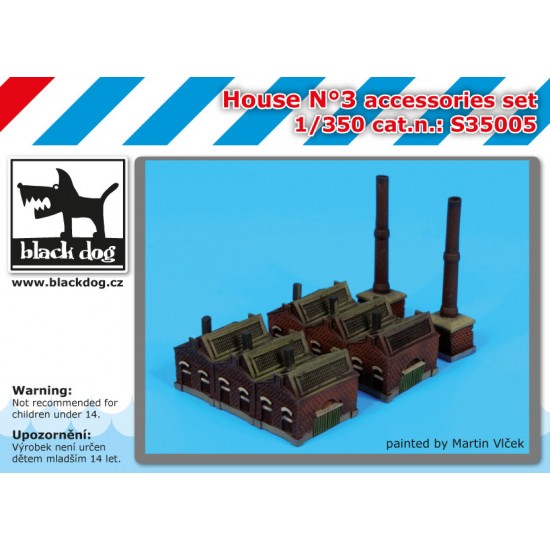 1/350 House N0.3 Accessories/Diorama set