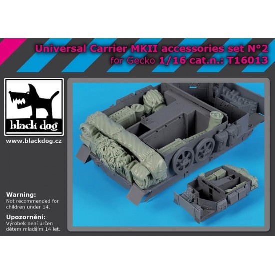 1/16 Universal Carrier Mk.II Accessories Set Vol.2 for Gecko kit
