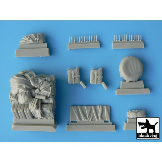 1/35 Kubelwagen Type 82 Accessories Set for Tamiya kit