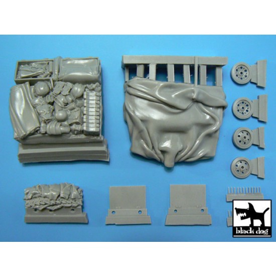 1/35 StuG.III Ausf.C/D Accessories Set for Dragon kit
