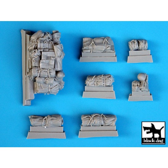 1/35 M3A1 Stuart Accessories / Stowage Set for Academy kit
