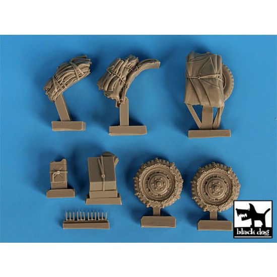 1/35 US M2 Halftrack Accessories Set Vol.2 for Dragon kit