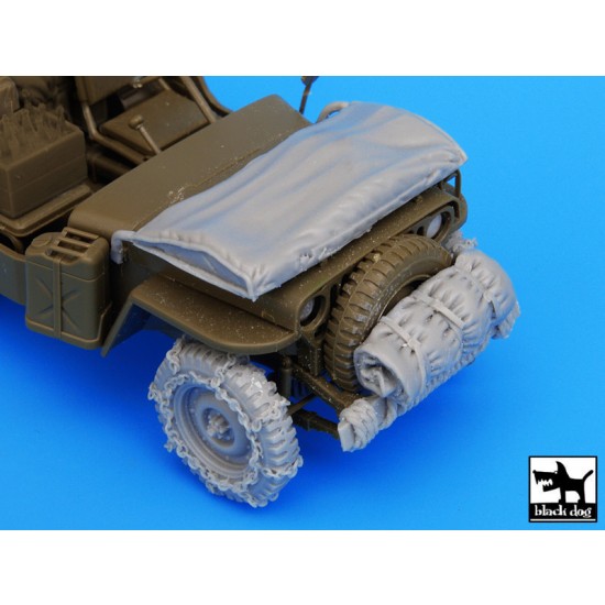 1/35 US Jeep Accessories Set for Tamiya kit
