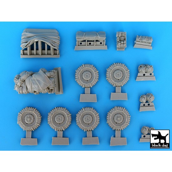 1/35 US M20 Armoured Utility Car Super Detail Accessories Set for Tamiya kit