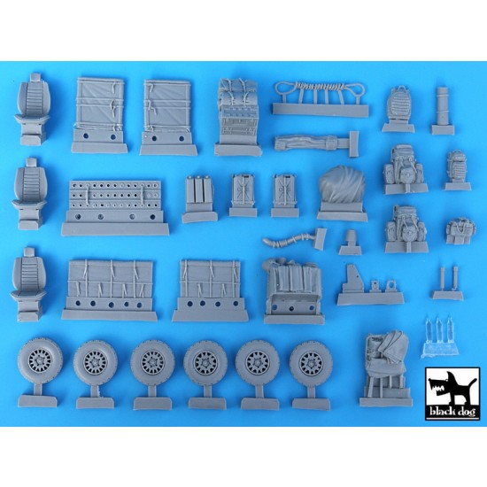 1/35 Defender Wolf Super Detail Accessories Set for HobbyBoss kit