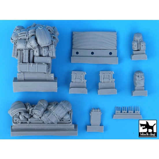 1/35 SdKfz.11 Halftrack Accessories Set for AFV Club kit