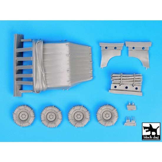 1/35 Krupp Protze Accessories Set for Tamiya kit