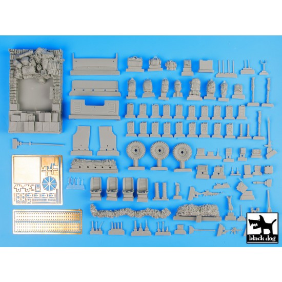 1/35 M1078 LMTV Special Forces War Pig Conversion Set for Trumpeter kit