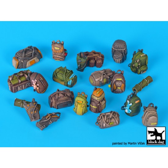 1/35 Civilian Backpacks Accessories Set