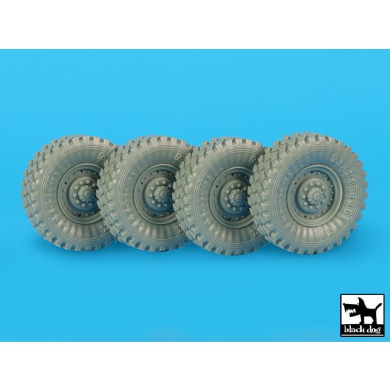 1/35 M1117 Guardian Wheels Set (4 Wheels)