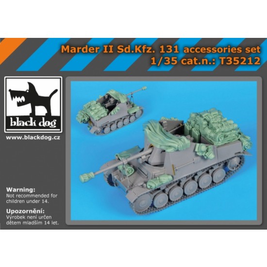 1/35 Marder II SdKfz.131 Accessories Set