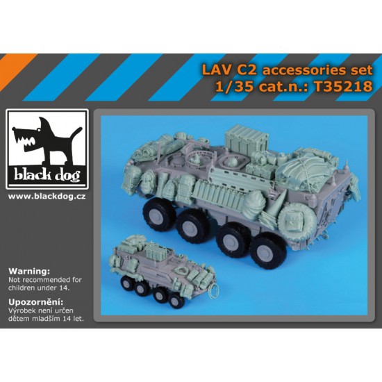 1/35 LAV C2 Stowage Accessories set for Trumpeter kits