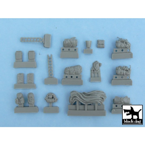 1/48 German SdKfz.250/3 Greif Accessories Set for Tamiya kit #32550