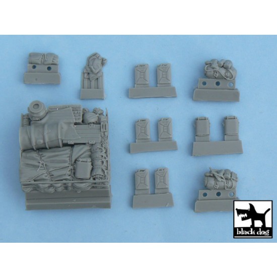 1/48 Sturmgeschutz III Ausf.G Accessories Set for Tamiya kit #32525