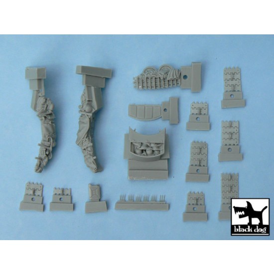 1/48 PzKpfw. IV Ausf J Accessories Set for Tamiya kit #32518 