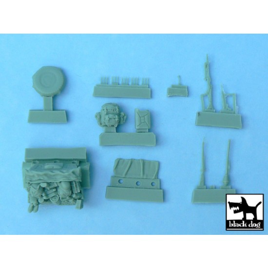 1/48 German Schwimmwagen Type 166 Accessories Set for Tamiya kit #32506