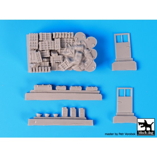 1/72 Opel Blitz Accessories Set for Roden kit