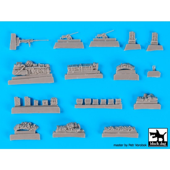 1/72 M3 Scout Car Accessories Set for Italeri kit