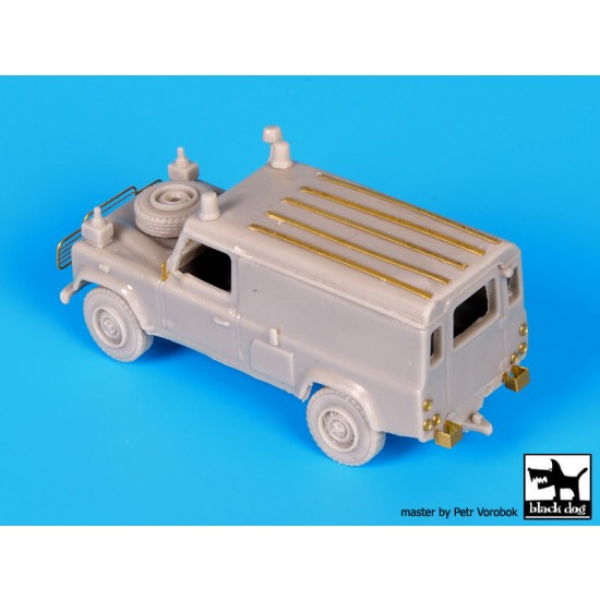 1/72 Land Rover 110 Defender Complete Resin kit