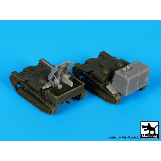 1/72 Beobachtungspanzer UE(f) Selbstfahrlafette 3.7cm PaK36 auf UE (f) Conversion set