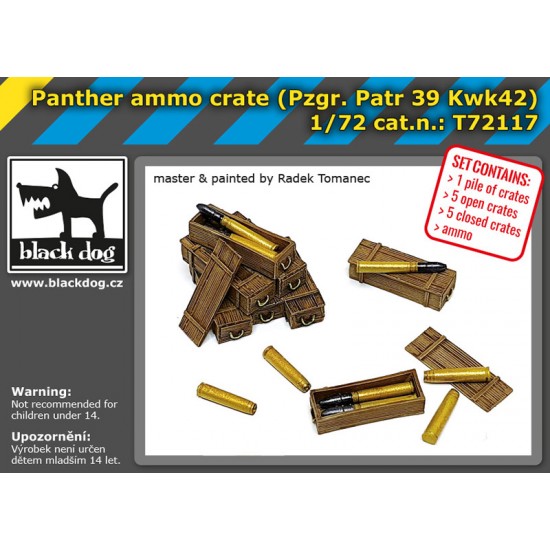 1/72 Panther Ammo Crate